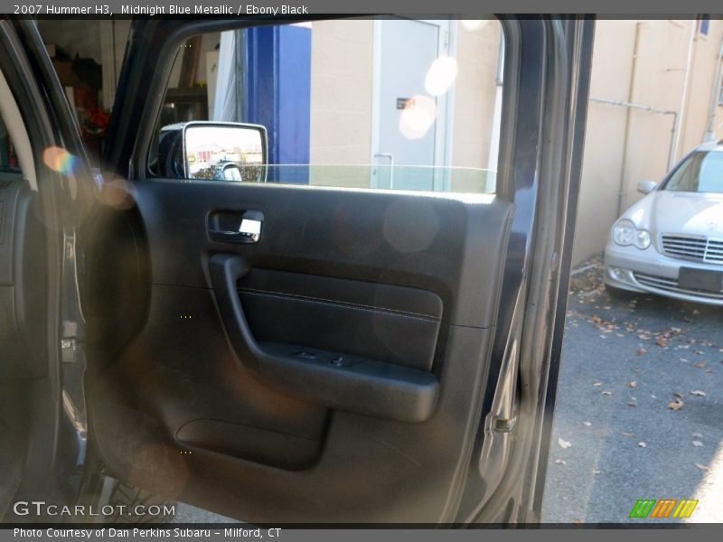 Midnight Blue Metallic / Ebony Black 2007 Hummer H3