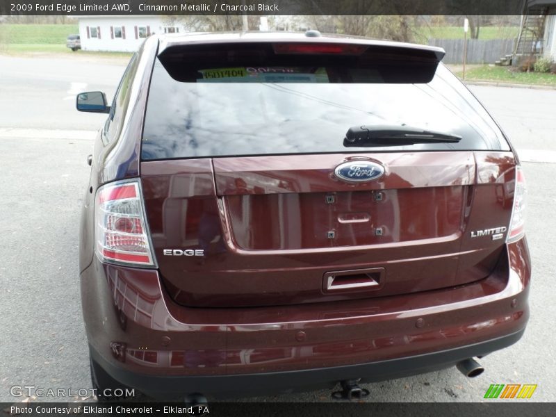 Cinnamon Metallic / Charcoal Black 2009 Ford Edge Limited AWD