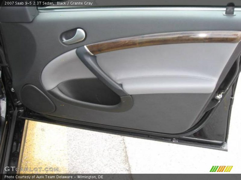 Black / Granite Gray 2007 Saab 9-5 2.3T Sedan
