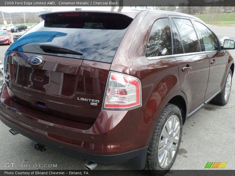 Cinnamon Metallic / Charcoal Black 2009 Ford Edge Limited AWD