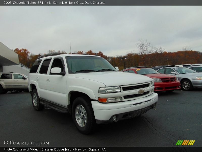Front 3/4 View of 2003 Tahoe Z71 4x4