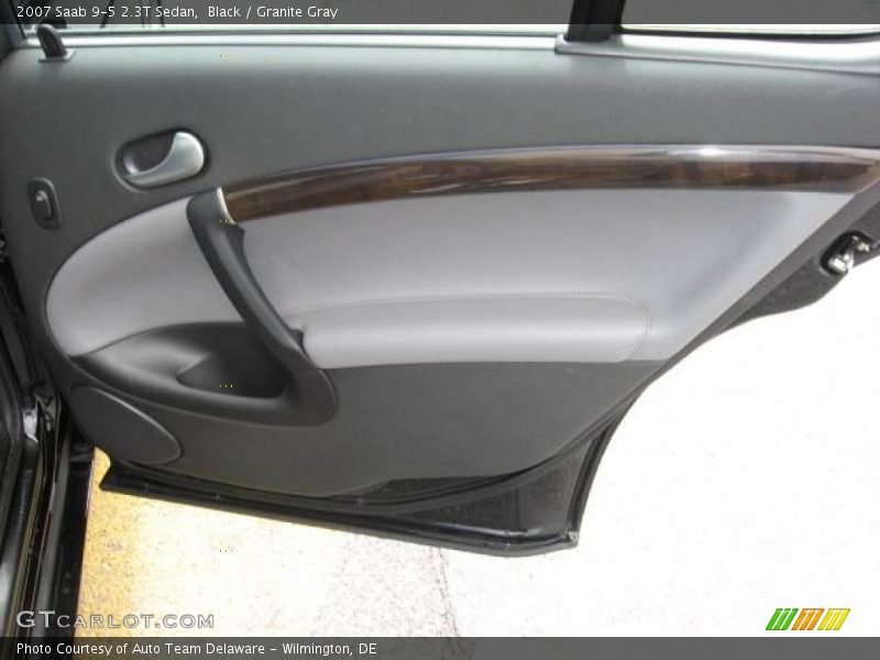 Black / Granite Gray 2007 Saab 9-5 2.3T Sedan