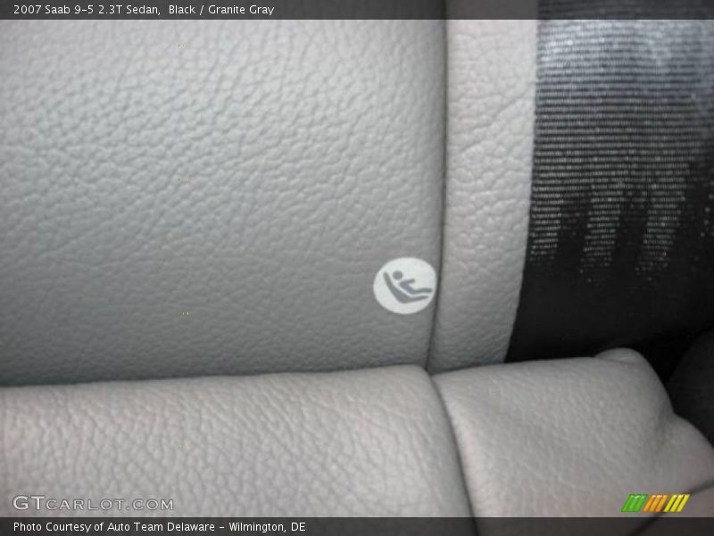Black / Granite Gray 2007 Saab 9-5 2.3T Sedan