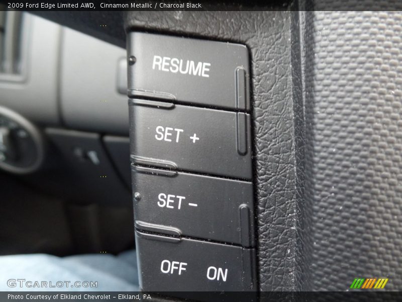Cinnamon Metallic / Charcoal Black 2009 Ford Edge Limited AWD