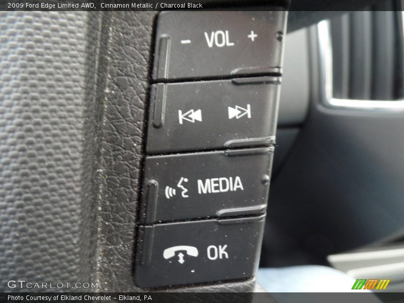 Cinnamon Metallic / Charcoal Black 2009 Ford Edge Limited AWD