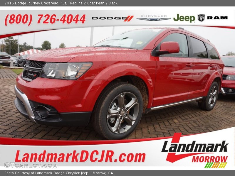Redline 2 Coat Pearl / Black 2016 Dodge Journey Crossroad Plus