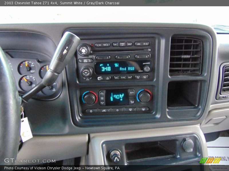 Summit White / Gray/Dark Charcoal 2003 Chevrolet Tahoe Z71 4x4