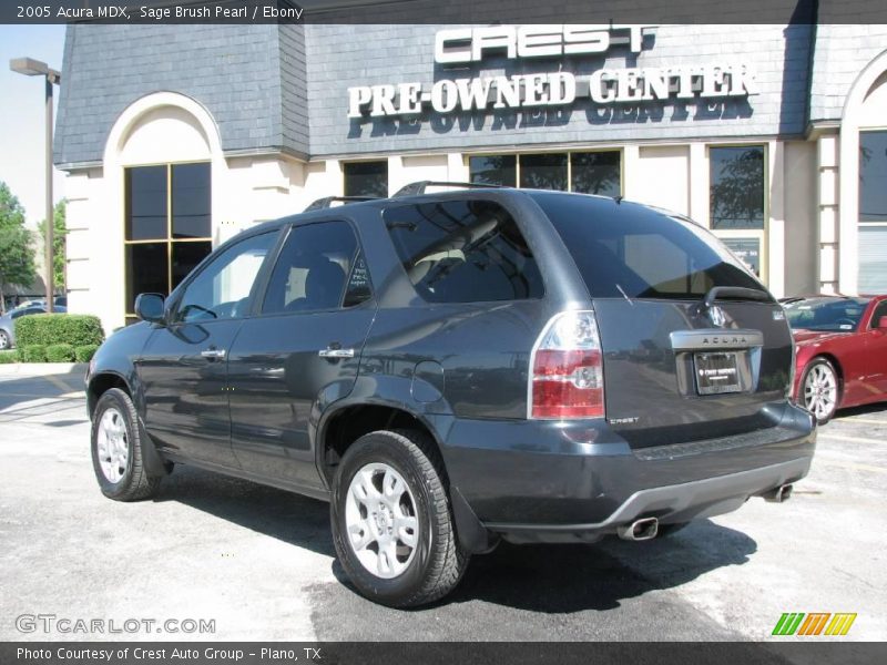 Sage Brush Pearl / Ebony 2005 Acura MDX
