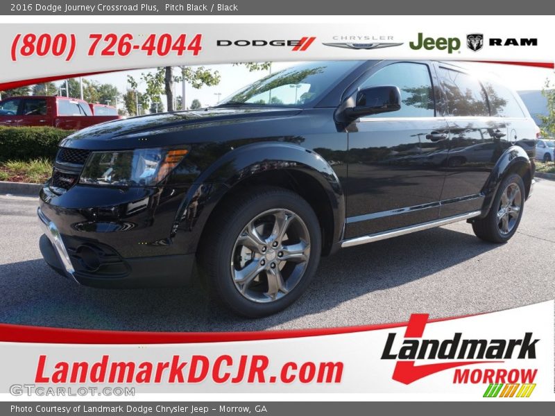 Pitch Black / Black 2016 Dodge Journey Crossroad Plus