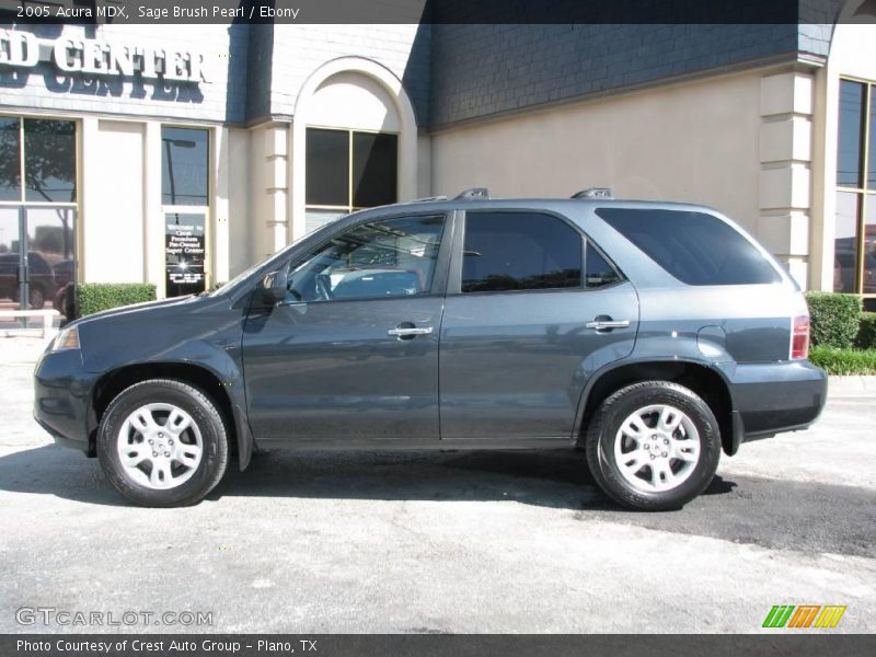 Sage Brush Pearl / Ebony 2005 Acura MDX