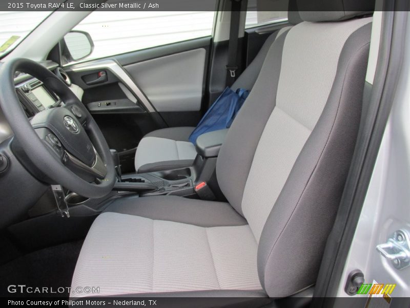 Classic Silver Metallic / Ash 2015 Toyota RAV4 LE