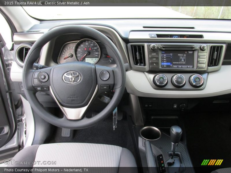 Classic Silver Metallic / Ash 2015 Toyota RAV4 LE