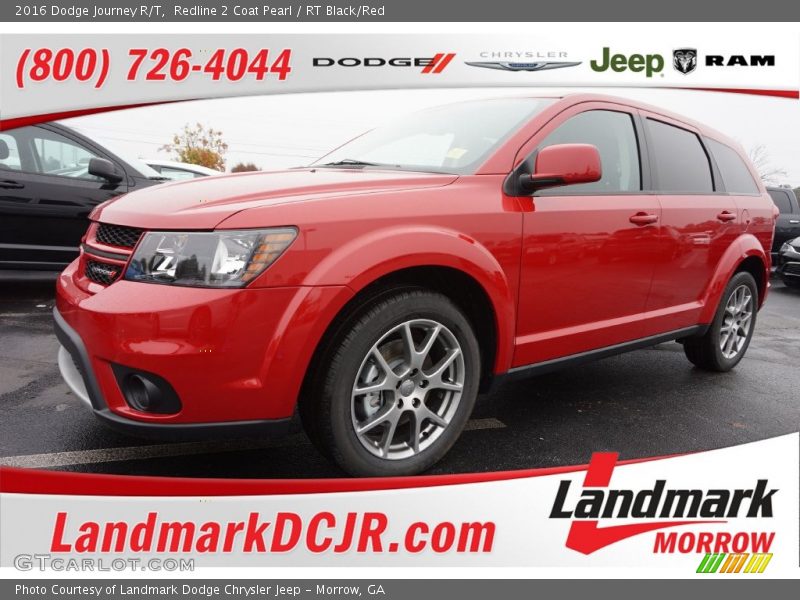 Redline 2 Coat Pearl / RT Black/Red 2016 Dodge Journey R/T