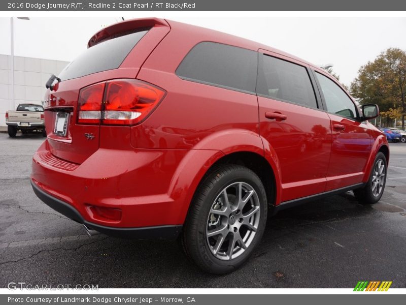 Redline 2 Coat Pearl / RT Black/Red 2016 Dodge Journey R/T