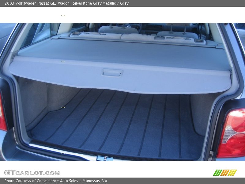 Silverstone Grey Metallic / Grey 2003 Volkswagen Passat GLS Wagon