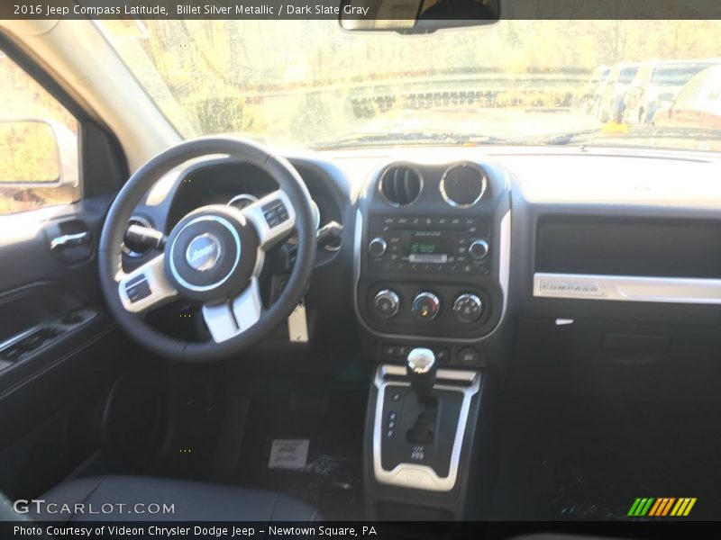 Billet Silver Metallic / Dark Slate Gray 2016 Jeep Compass Latitude