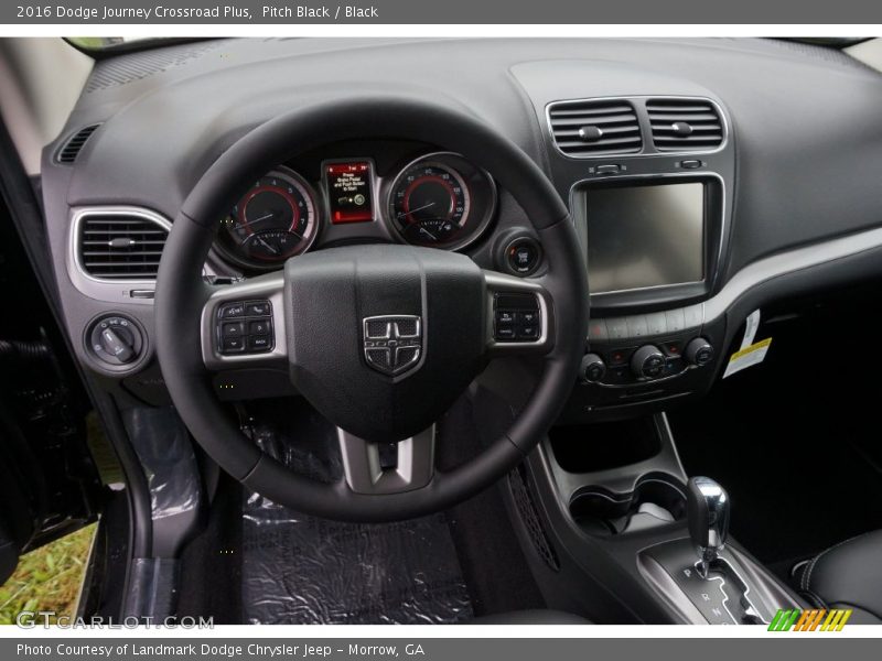 Pitch Black / Black 2016 Dodge Journey Crossroad Plus