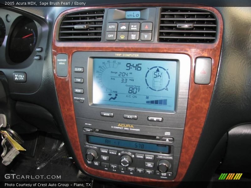 Sage Brush Pearl / Ebony 2005 Acura MDX