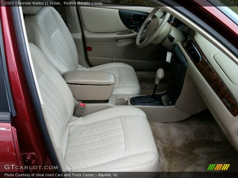 Redfire Metallic / Gray 2003 Chevrolet Malibu LS Sedan