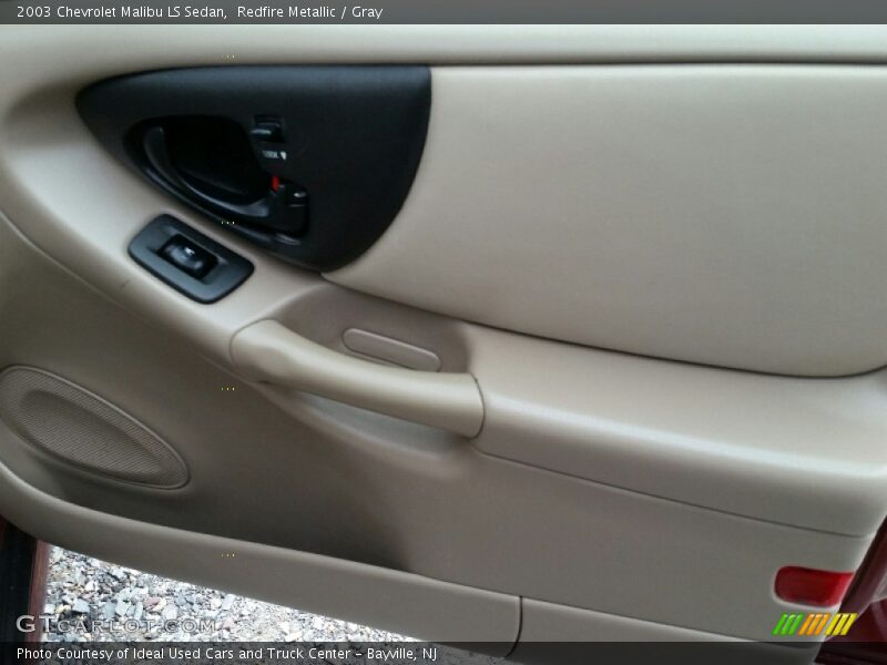 Redfire Metallic / Gray 2003 Chevrolet Malibu LS Sedan