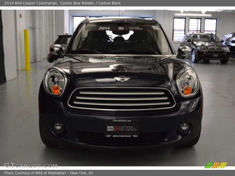 Cosmic Blue Metallic / Carbon Black 2014 Mini Cooper Countryman