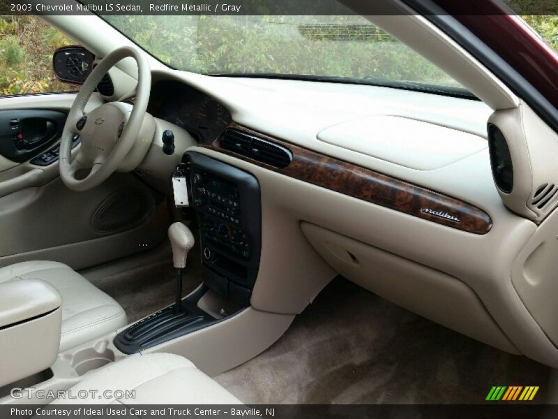 Redfire Metallic / Gray 2003 Chevrolet Malibu LS Sedan