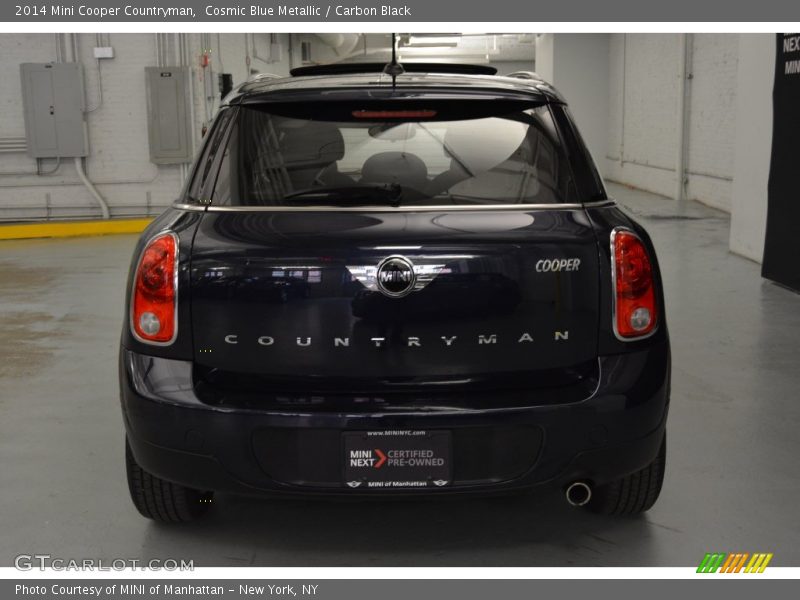 Cosmic Blue Metallic / Carbon Black 2014 Mini Cooper Countryman
