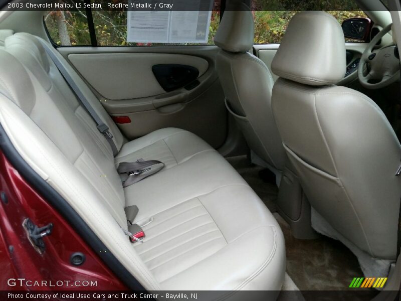Redfire Metallic / Gray 2003 Chevrolet Malibu LS Sedan