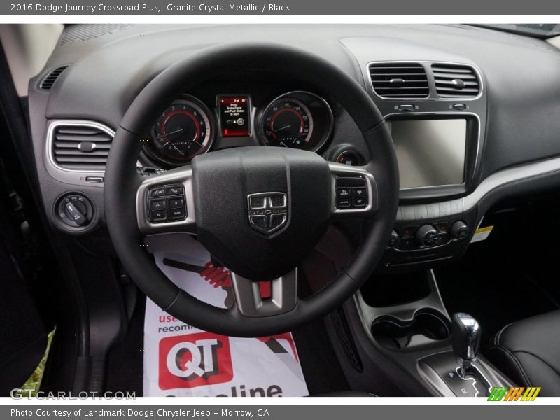 Granite Crystal Metallic / Black 2016 Dodge Journey Crossroad Plus