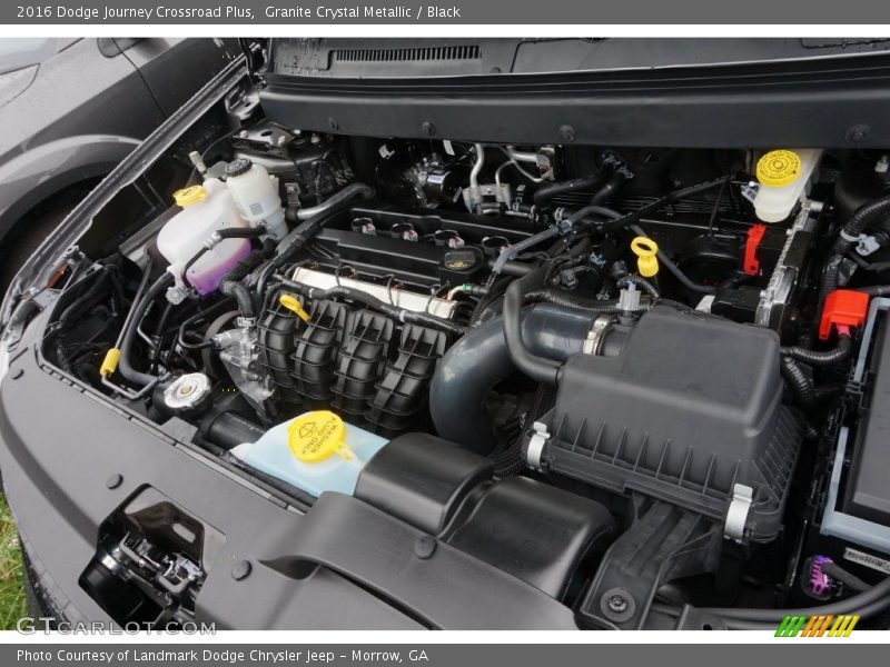 Granite Crystal Metallic / Black 2016 Dodge Journey Crossroad Plus
