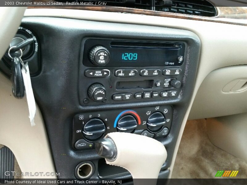 Redfire Metallic / Gray 2003 Chevrolet Malibu LS Sedan