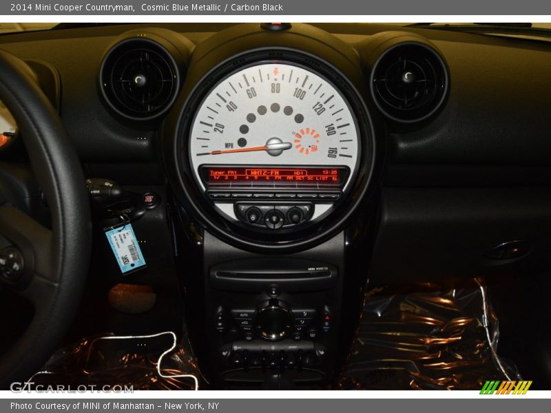 Cosmic Blue Metallic / Carbon Black 2014 Mini Cooper Countryman