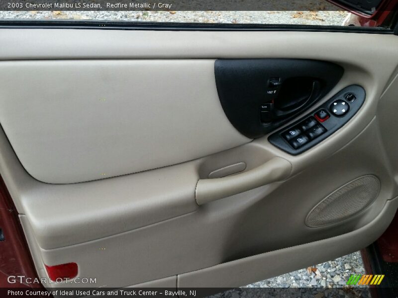 Redfire Metallic / Gray 2003 Chevrolet Malibu LS Sedan