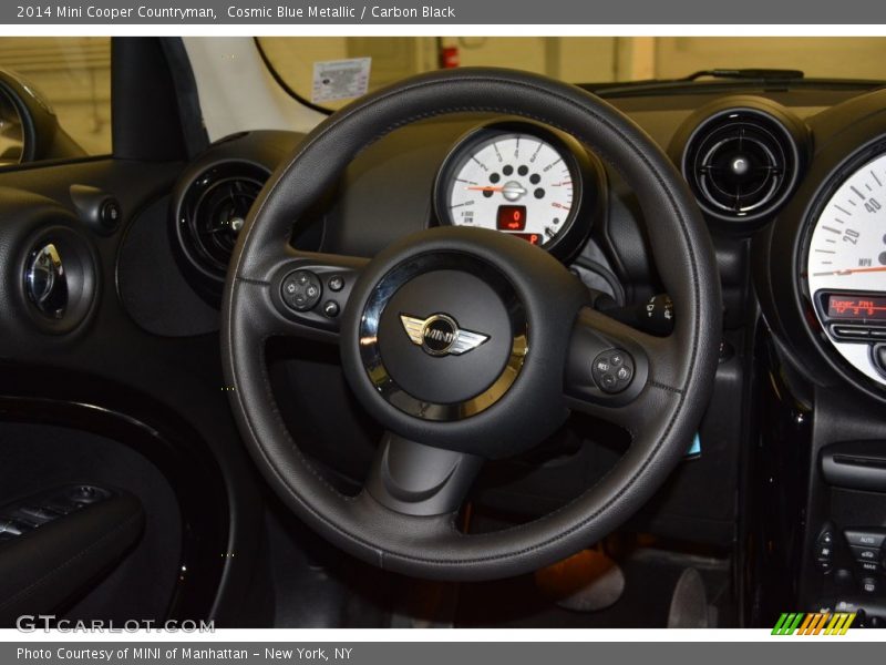 Cosmic Blue Metallic / Carbon Black 2014 Mini Cooper Countryman