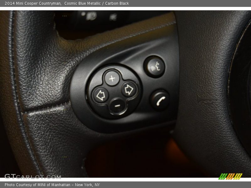 Cosmic Blue Metallic / Carbon Black 2014 Mini Cooper Countryman