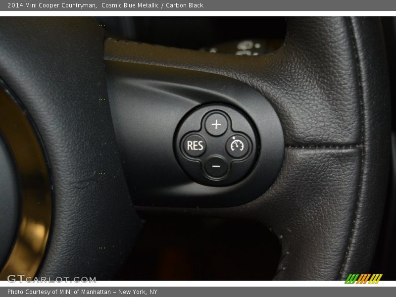Cosmic Blue Metallic / Carbon Black 2014 Mini Cooper Countryman