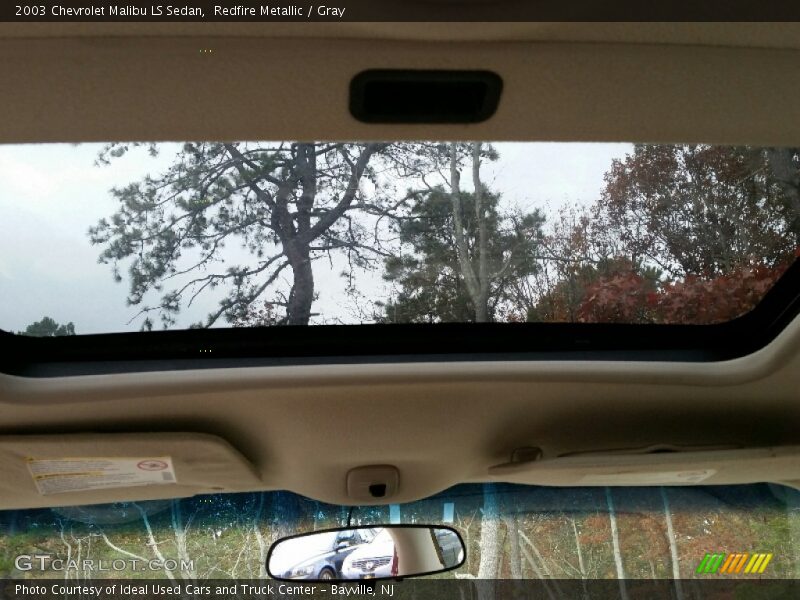 Redfire Metallic / Gray 2003 Chevrolet Malibu LS Sedan