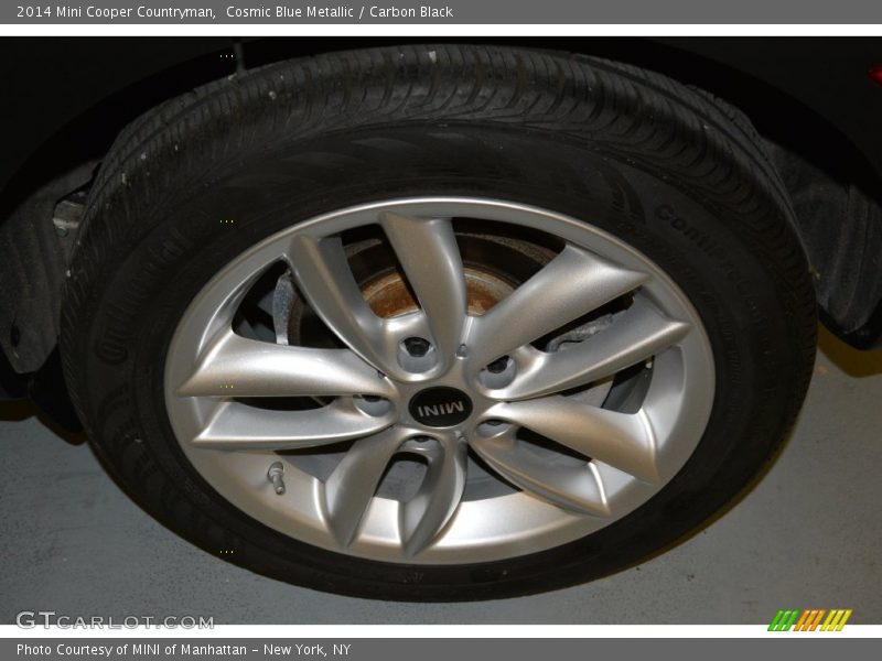 Cosmic Blue Metallic / Carbon Black 2014 Mini Cooper Countryman