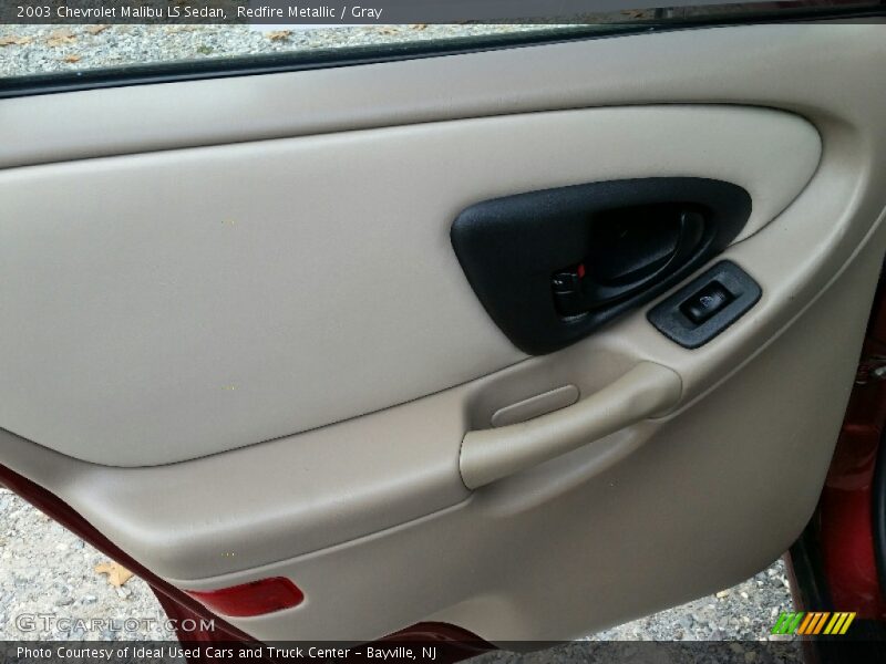 Redfire Metallic / Gray 2003 Chevrolet Malibu LS Sedan
