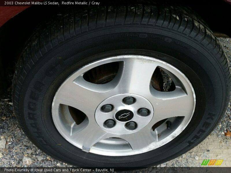 Redfire Metallic / Gray 2003 Chevrolet Malibu LS Sedan