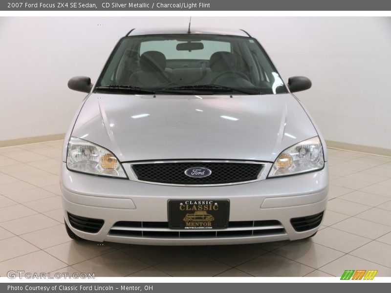 CD Silver Metallic / Charcoal/Light Flint 2007 Ford Focus ZX4 SE Sedan