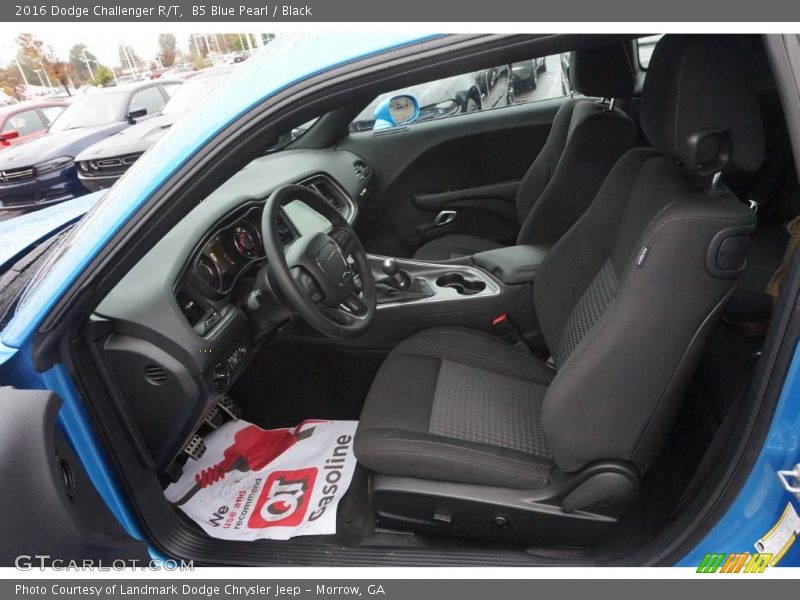  2016 Challenger R/T Black Interior