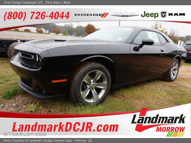 Pitch Black / Black 2016 Dodge Challenger SXT