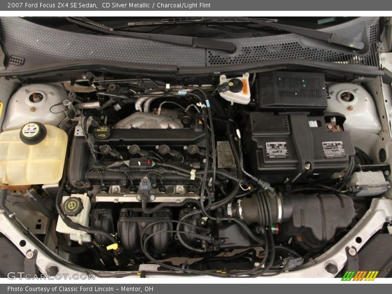 CD Silver Metallic / Charcoal/Light Flint 2007 Ford Focus ZX4 SE Sedan