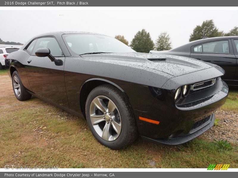 Pitch Black / Black 2016 Dodge Challenger SXT