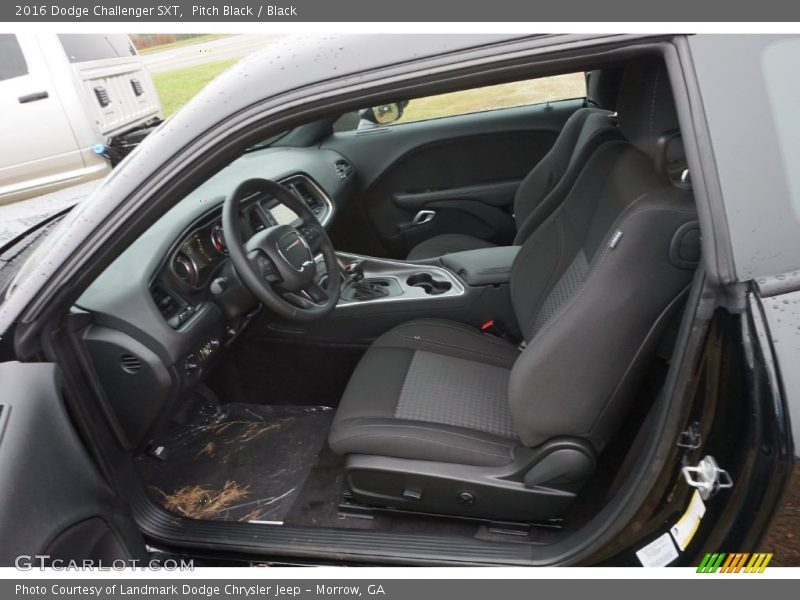 Pitch Black / Black 2016 Dodge Challenger SXT