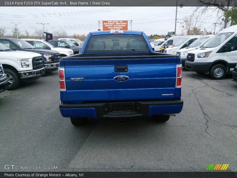 Blue Flame / Steel Grey 2014 Ford F150 STX SuperCab 4x4