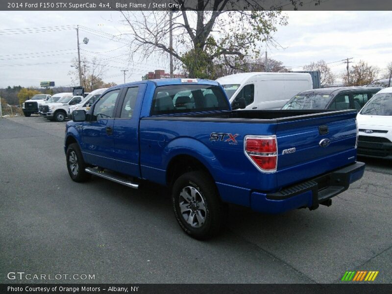 Blue Flame / Steel Grey 2014 Ford F150 STX SuperCab 4x4