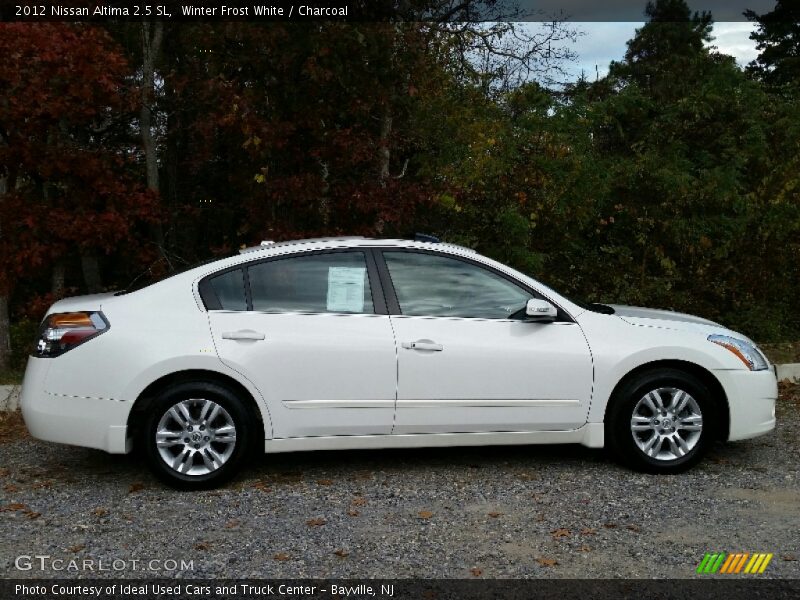 Winter Frost White / Charcoal 2012 Nissan Altima 2.5 SL
