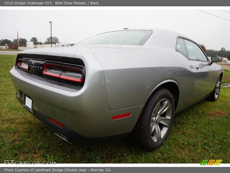 Billet Silver Metallic / Black 2016 Dodge Challenger SXT